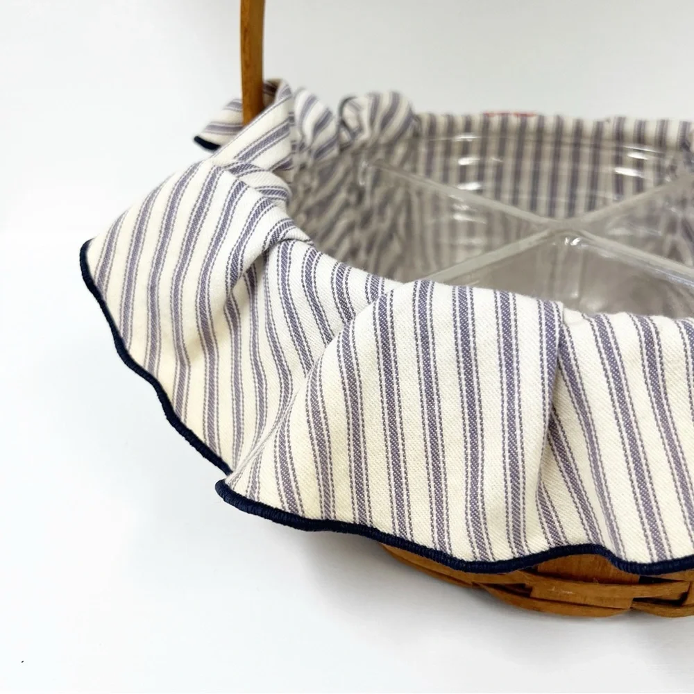 Longaberger Basket Lot Crisco Century Liner Hanging‎ Collectible